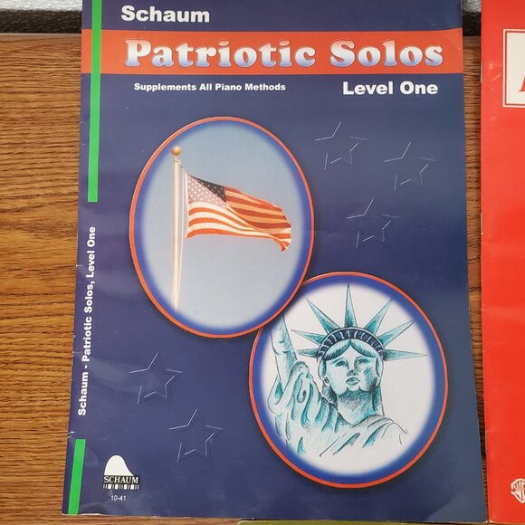 Music - Piano Song Books by Schaum - Lot of 3 - Picture 2 of 10